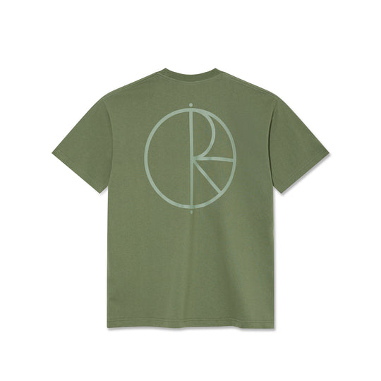 Polar Stroke Logo Contrast Tee (Moss Green)