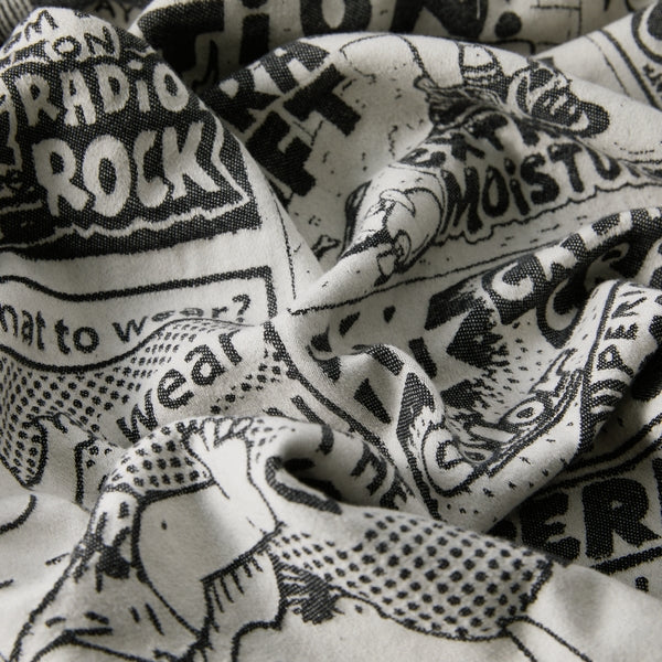 Polar Newspaper Picnic Blanket