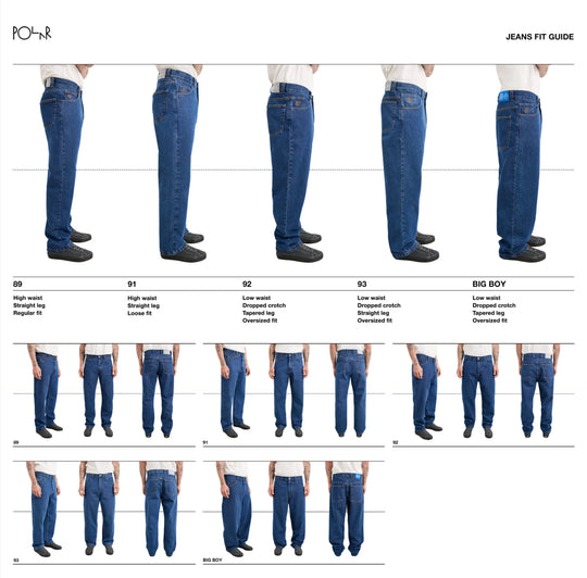 Polar Skate Co. Big Boy Work Pants (Indigo)
