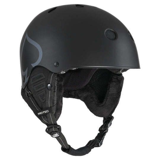Protec Low Pro Snow Certified Helmet (Matte Black)