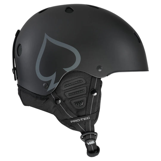 Protec Low Pro Snow Certified Helmet (Matte Black)