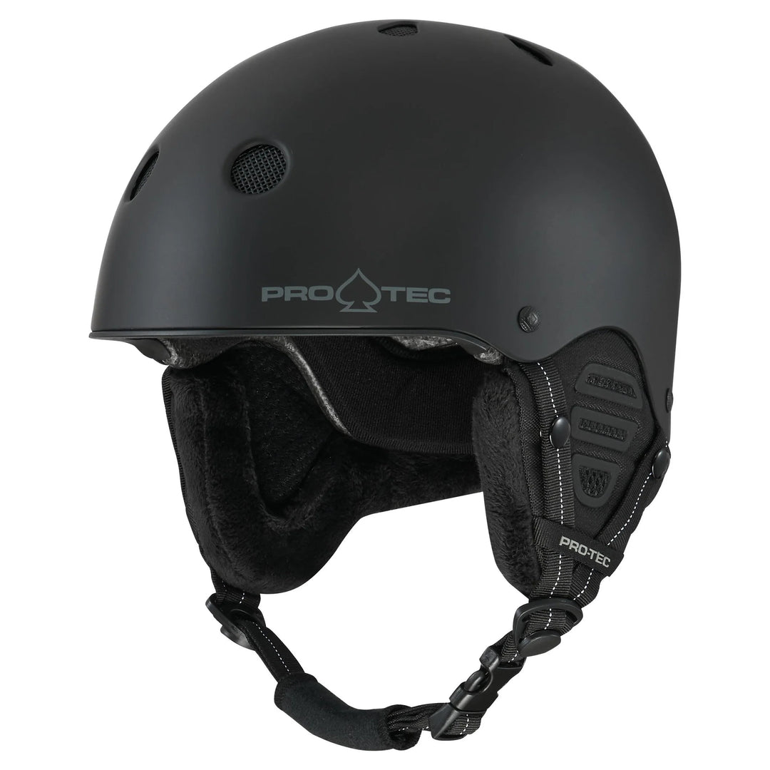 Protec Low Pro Snow Certified Helmet (Matte Black)