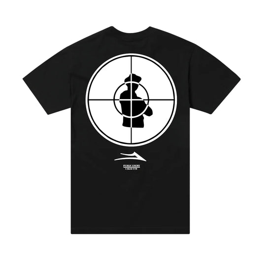 Lakai Public Enemy Sniper Logo SS Tee (Black)