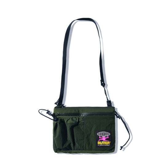 Butter Goods Ripstop Side Bag (Green)