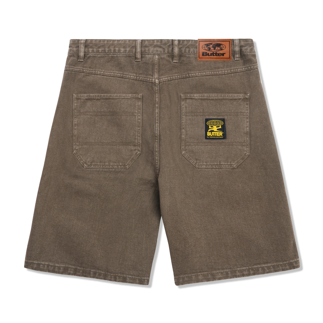 Butter Goods Patch Pocket Denim Shorts (Sandalwood)