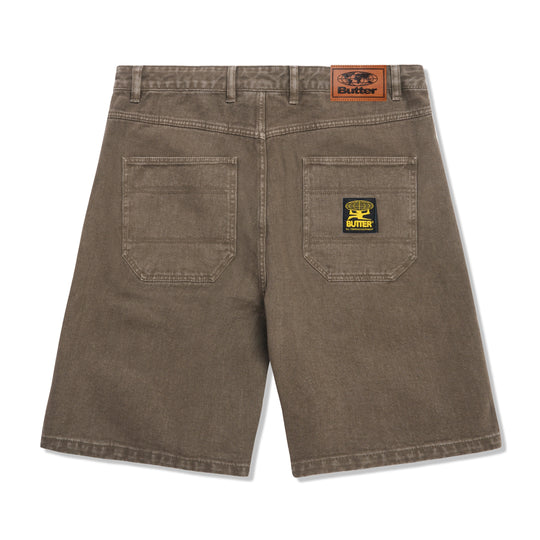 Butter Goods Patch Pocket Denim Shorts (Sandalwood)