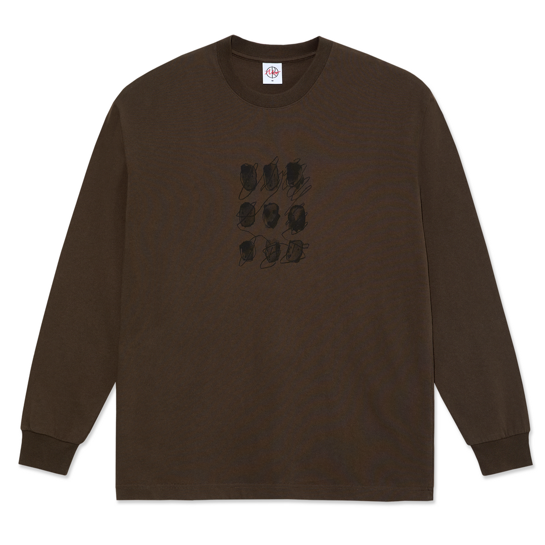 Polar Sequence Long Sleeve Tee (Brown)