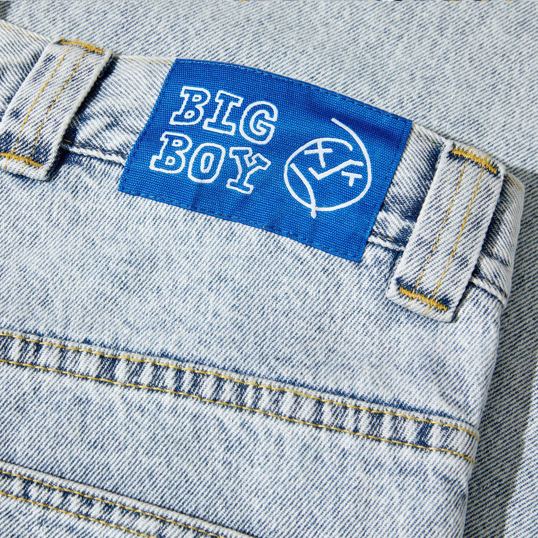 Polar Skate Co. OG Logo Big Boy Pants (Light Blue)