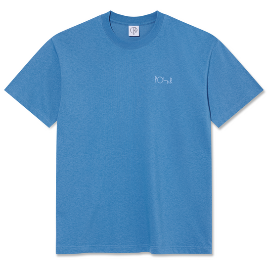 Polar Stroke Logo Tee (French Blue)