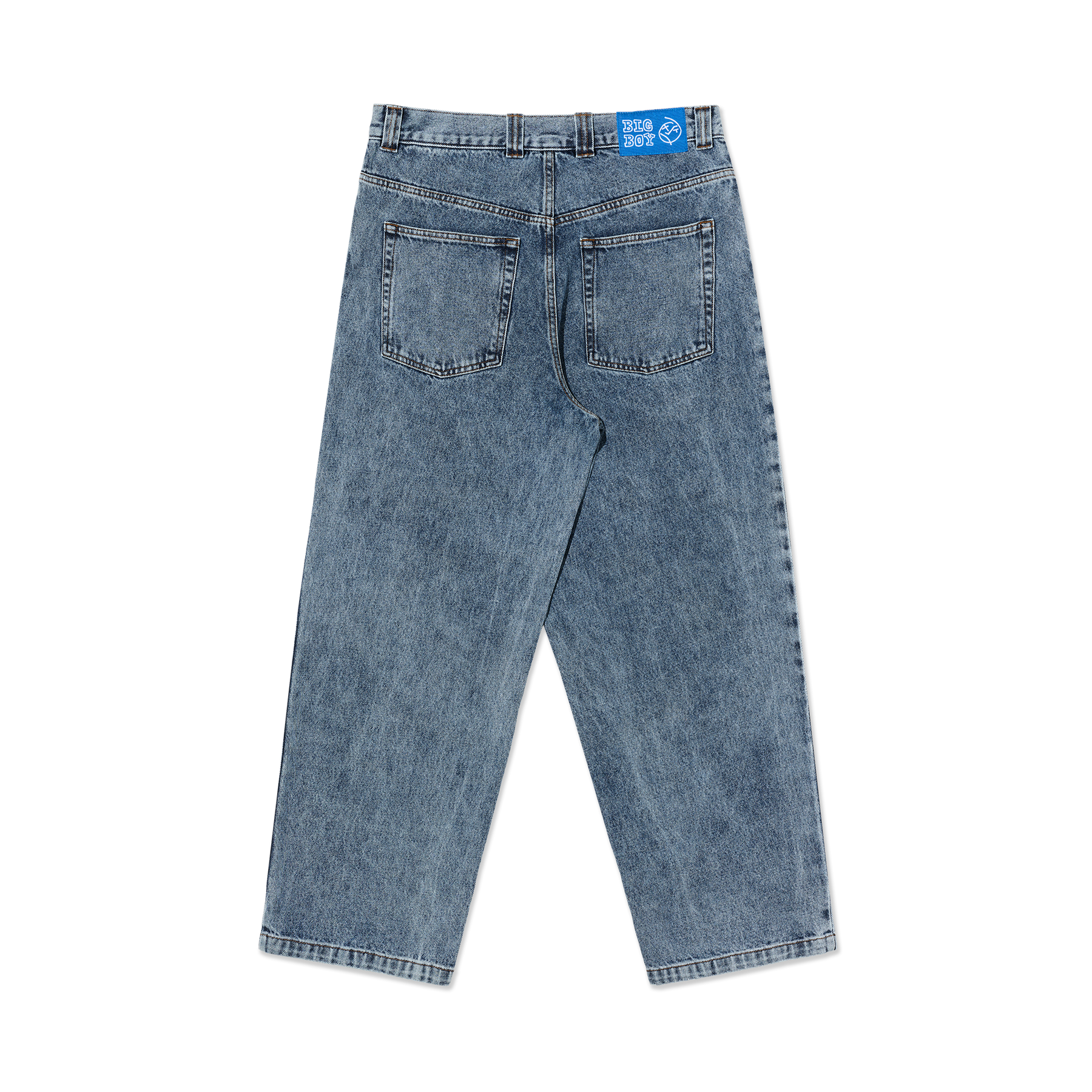 Polar Skate Co. Big Boy Pants (Heavy Washed Blue) – Kinetic Polar Skate Co. Big Boy Pants (Heavy Washed Blue) – Kinetic