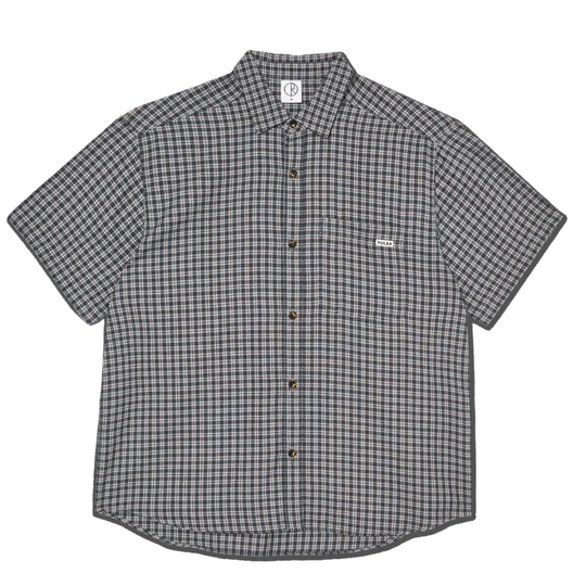 Polar Skate Co. Mitchell Shirt (Petrol/Bordeaux)