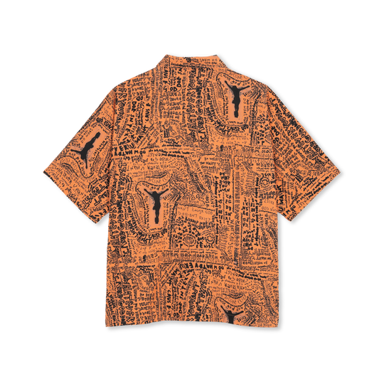 Polar Bowling Shirt Exist (Orange)