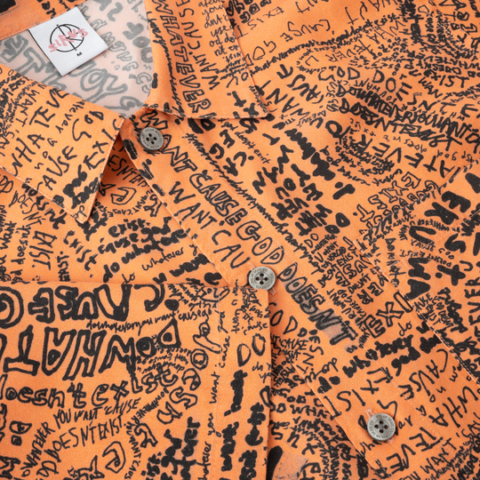 Polar Bowling Shirt Exist (Orange)