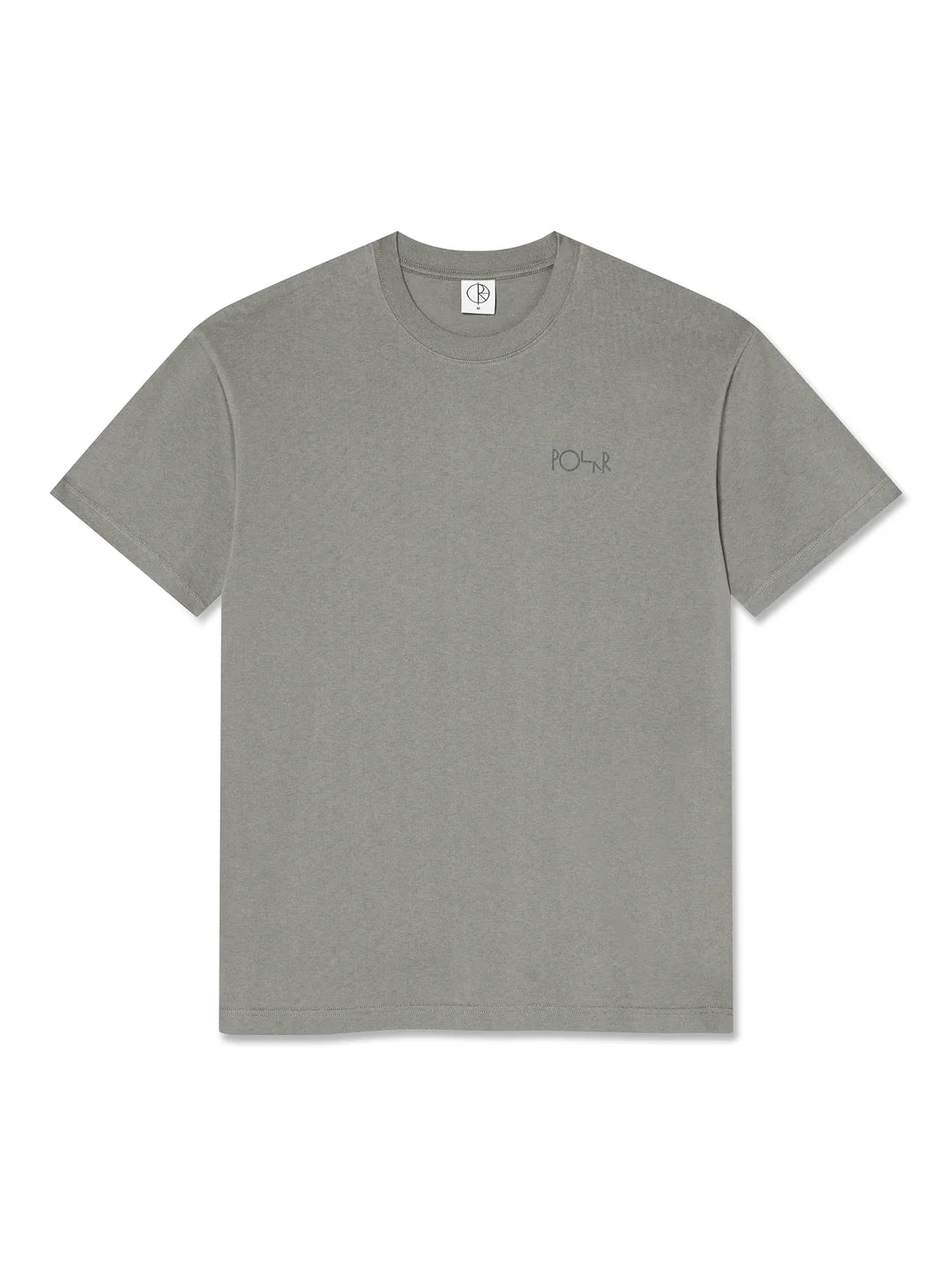 Polar Skate Co. Stroke Logo Contrast Tee (Grey)