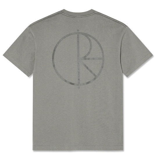 Polar Skate Co. Stroke Logo Contrast Tee (Grey)