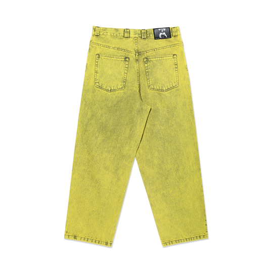 Polar Skate Co. Big Boy Pants (Lemon/ Black)