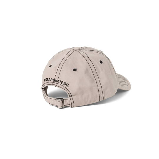 Polar Skate Co. Sai Cap - Contrast (Washed Grey)