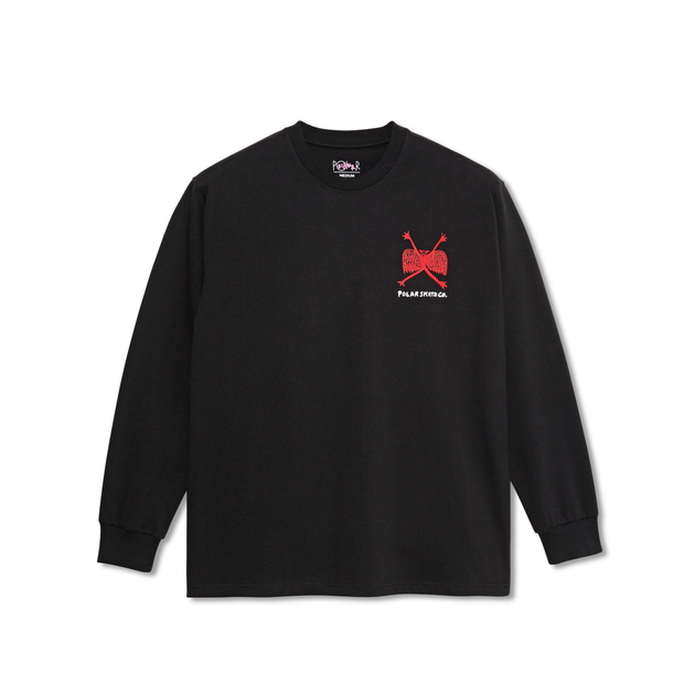 Polar Welcome To The New Age Longsleeve Tee (Black)