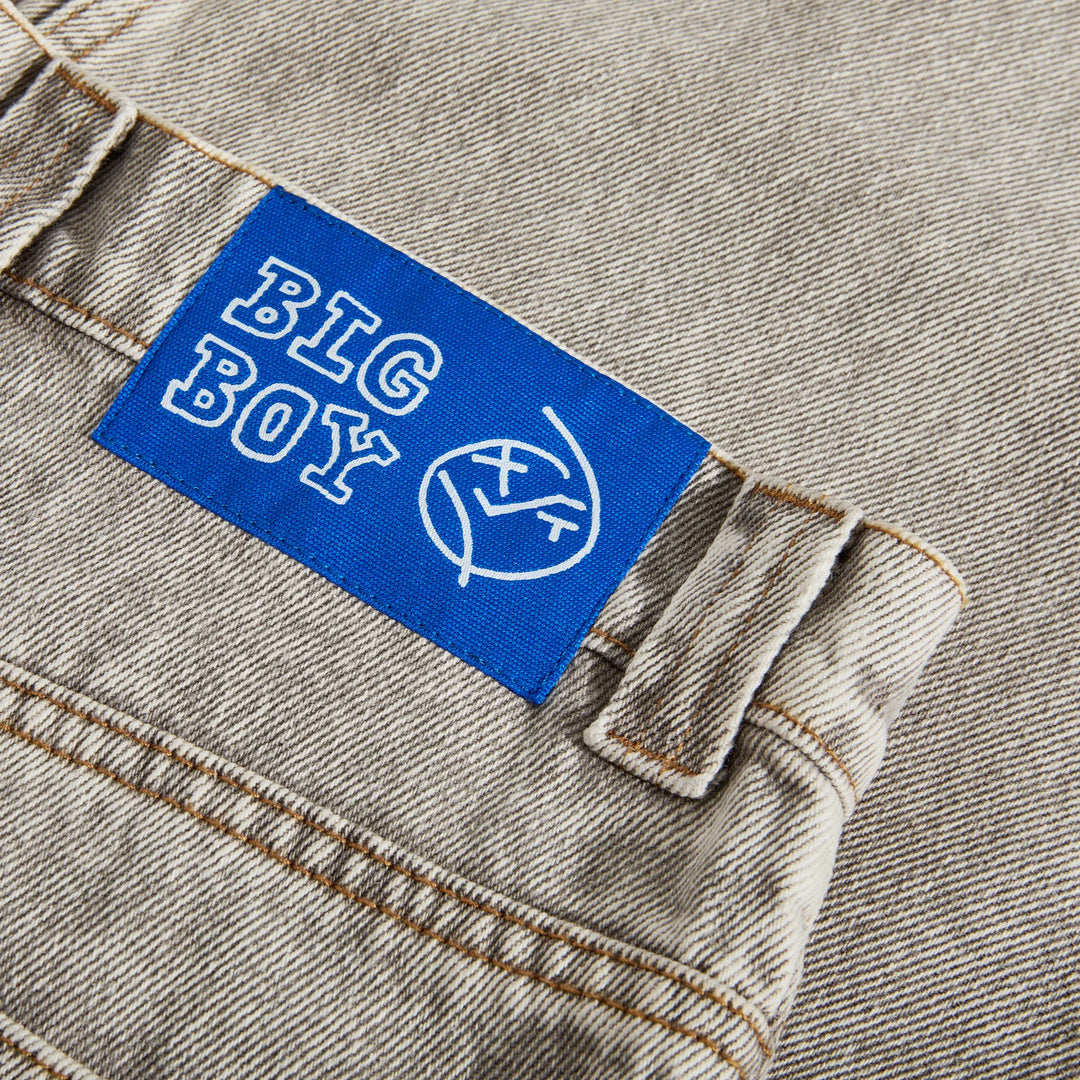 Polar Big Boy Denim Pants (Acid Beige)