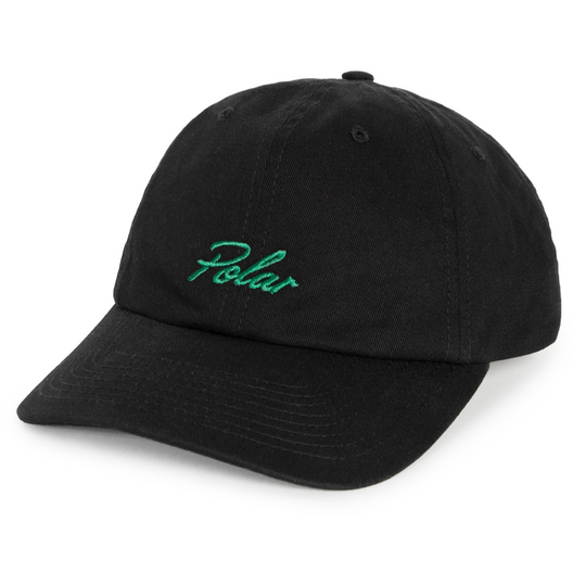 Polar SAI Cap | Varsity Logo (Black/Emerald)