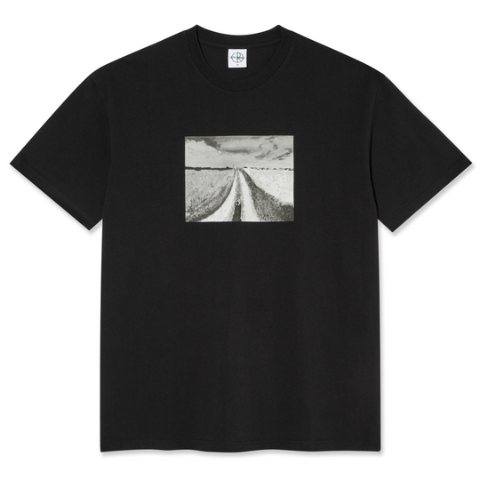 Polar Open fields Tee (black)