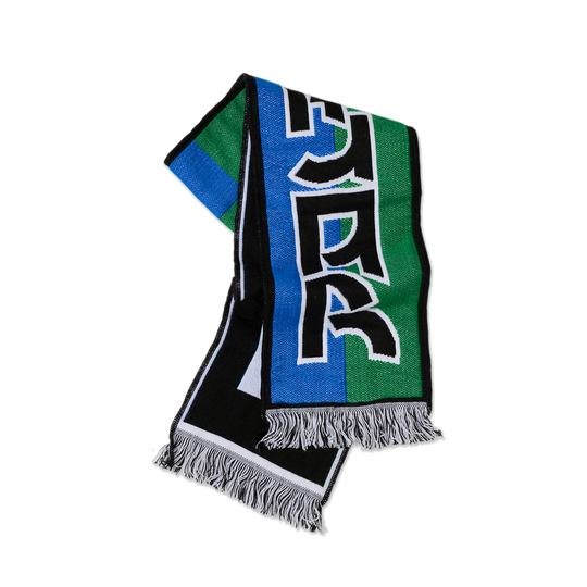 Polar Skate Co - Football Scarf Squares (Blue/Green)