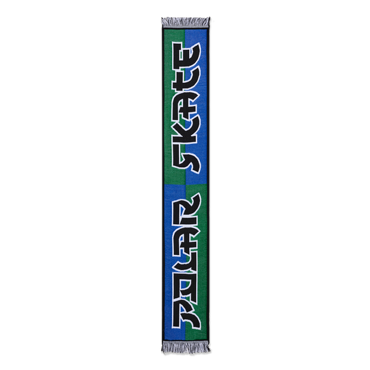 Polar Skate Co - Football Scarf Squares (Blue/Green)