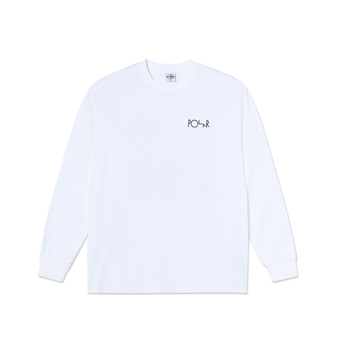 Polar Skate Co Dunes Long Sleeve (White)