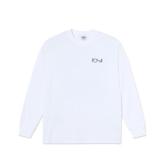 Polar Skate Co Dunes Long Sleeve (White)