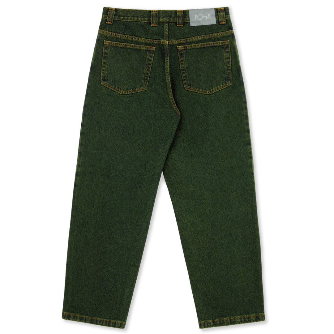 Polar 93! Pants (Chartreuse/Blue)