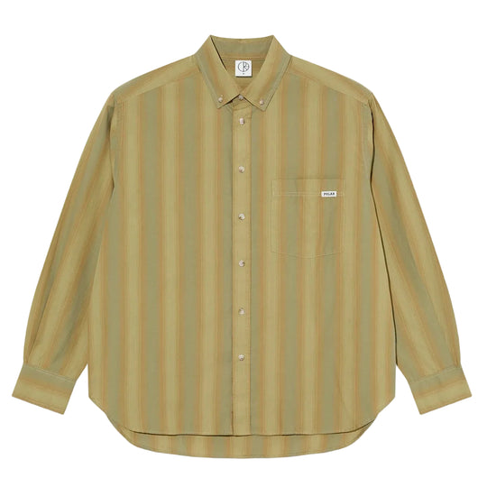 polar Striped shirt with a brand logo 