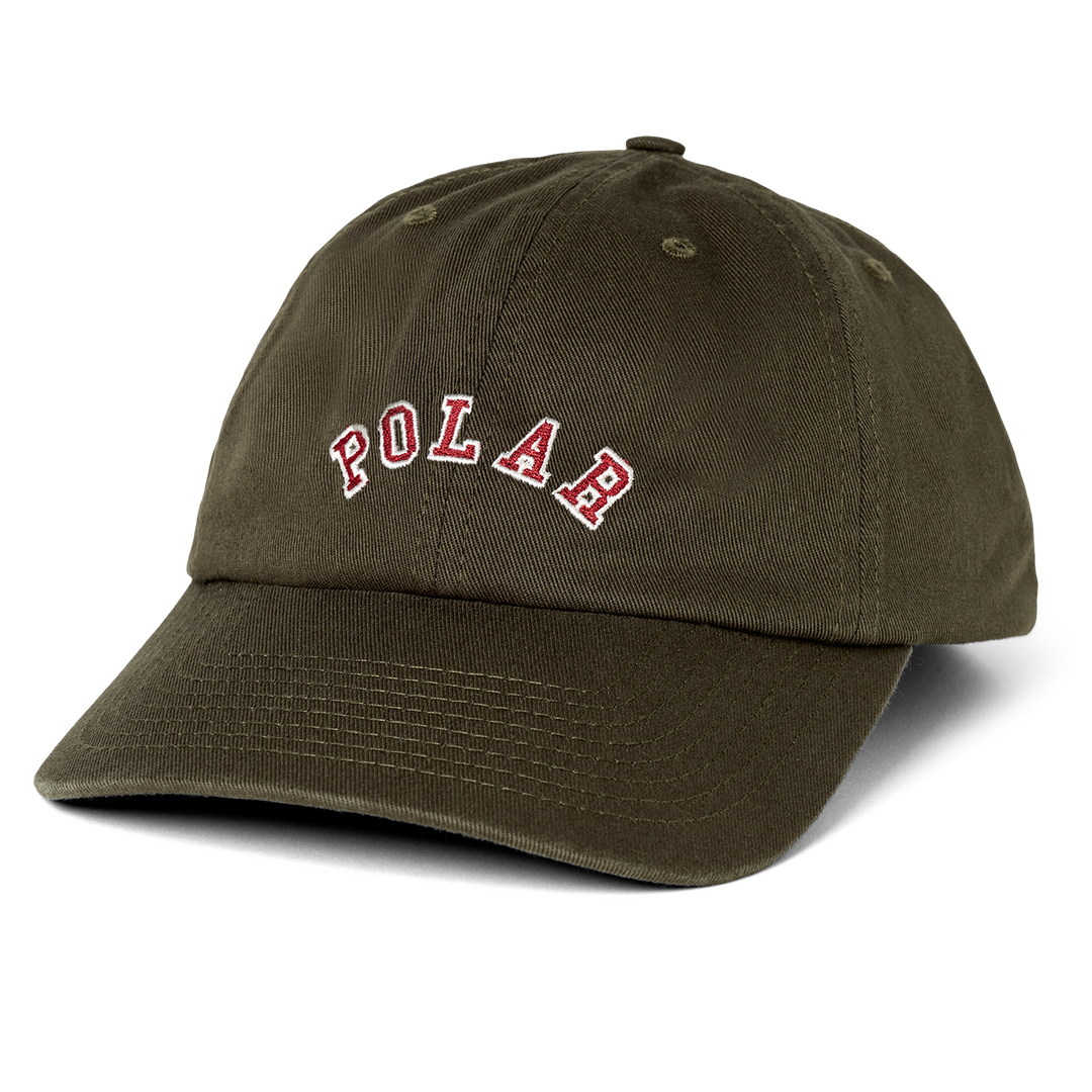 Green cap with 'POLAR' logo 