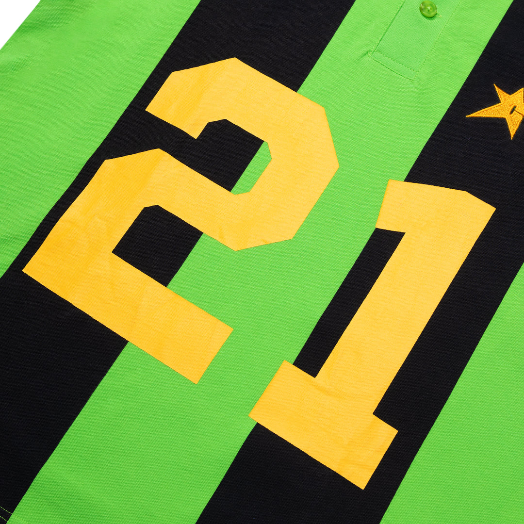 Carpet Company Striped Polo Jersey (Green)