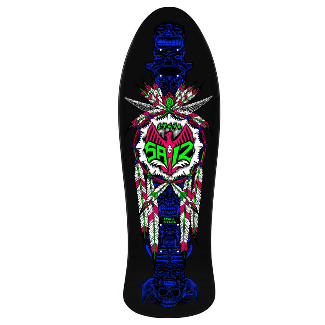 Powell Peralta Steve Saiz Totem Blacklight '05' Deck (10)