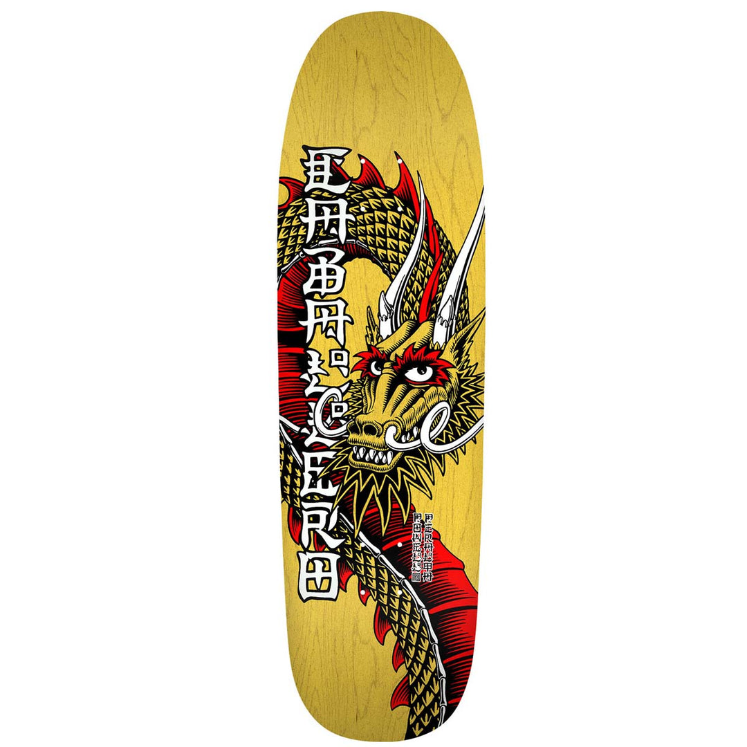 Powell Peralta Steve Caballero Ban This Dragon Reissue Deck Yellow Stain - 9.265 x 32