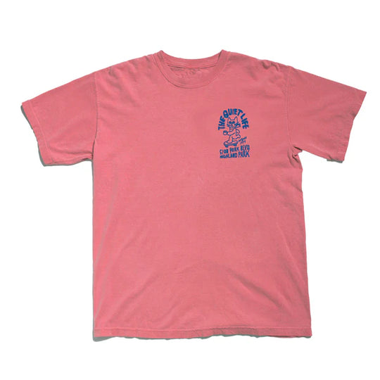 The Quiet Life Skating Cat Tee (Coral)