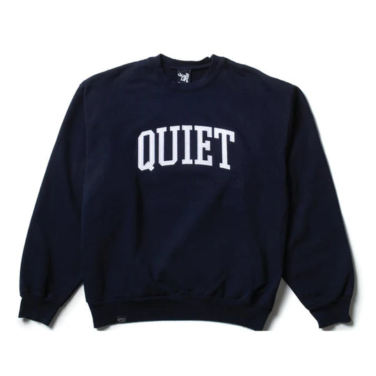 The Quiet Life Arch Applique Crew Neck (Navy)
