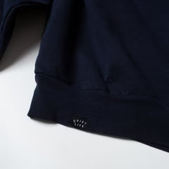 The Quiet Life Arch Applique Crew Neck (Navy)