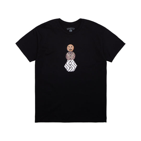 Quartersnacks Snackman Tee (Black)