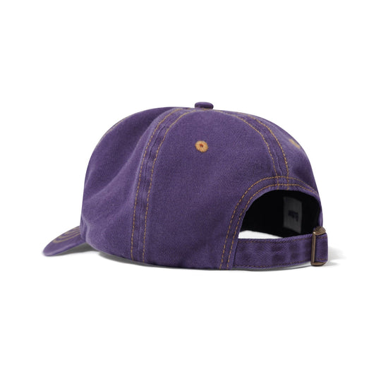 Butter Goods Rounded Logo 6 Panel Cap (Purple)