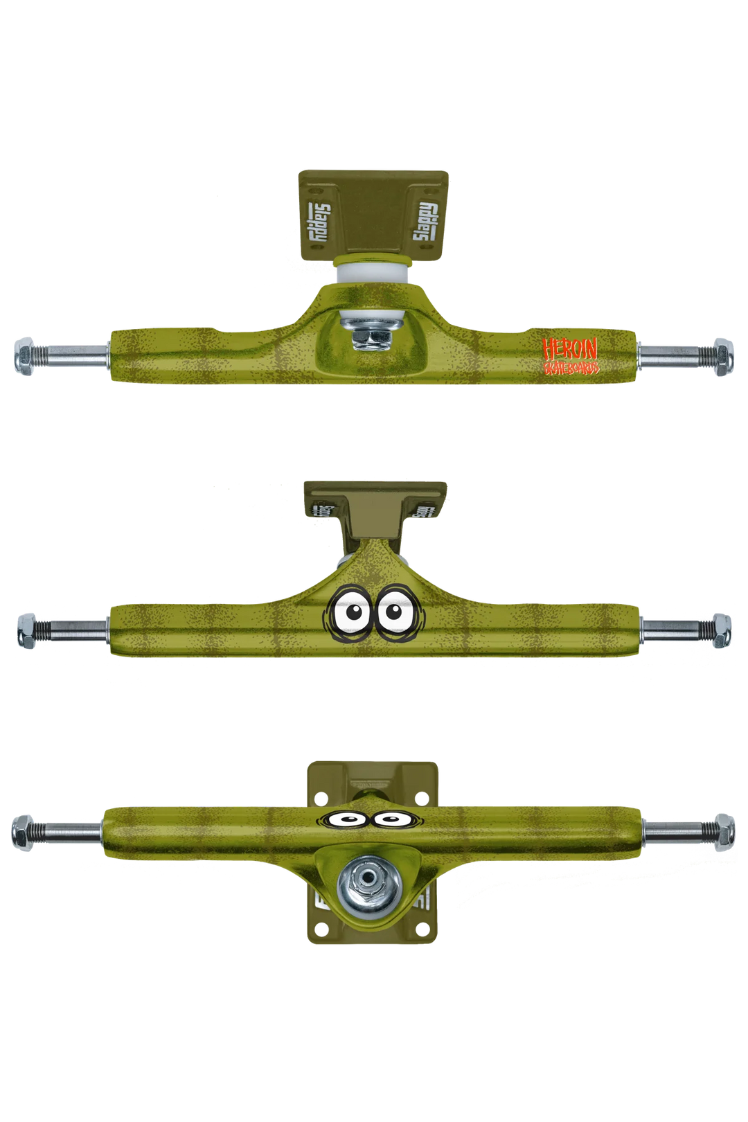 Slappy St1 Hollow Heroin Pickle Trucks (10.5")