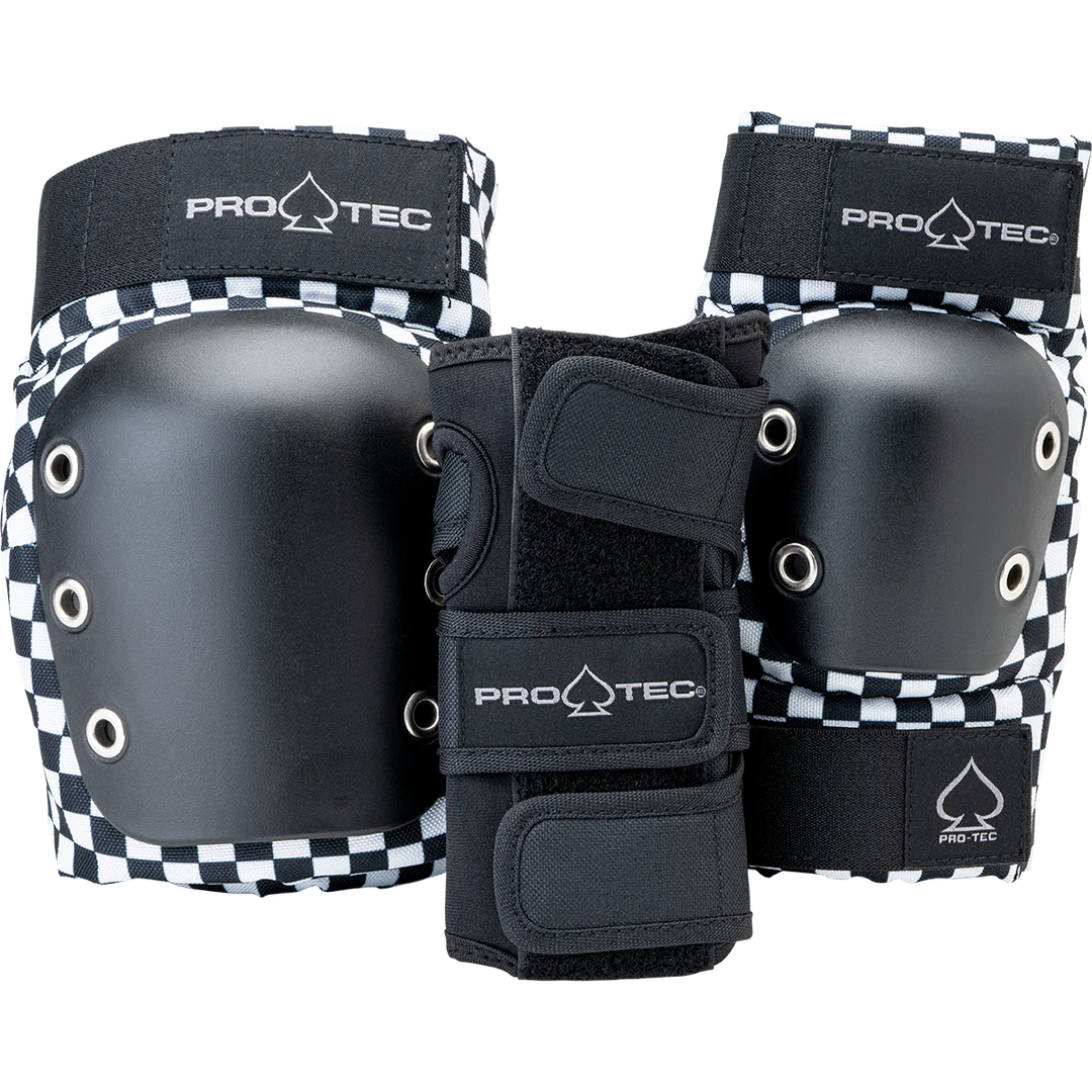 Pro-Tec Street Gear 3 Pack (Checker Black/White)