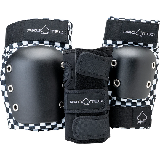 Pro-Tec Street Gear 3 Pack (Checker Black/White)