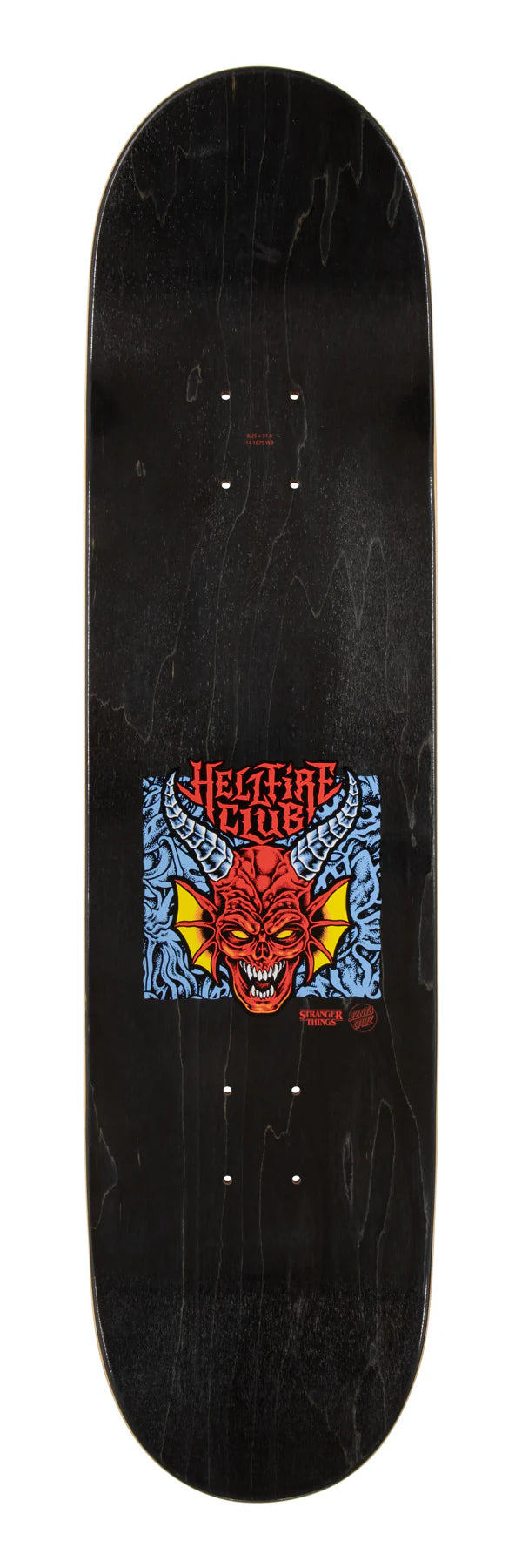 SANTA CRIZ X STRENGER THINGS デッキ8.25 Santa Cruz x Stranger Things Hellfire Club Deck (8.25