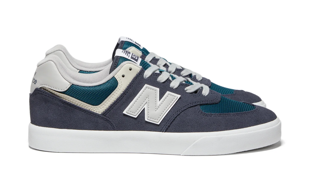 New balance all coasts 574 navy best sale