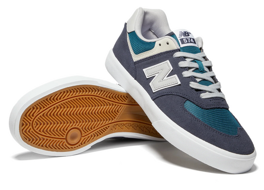 New Balance Numeric 574 Vulc (Navy/Grey)