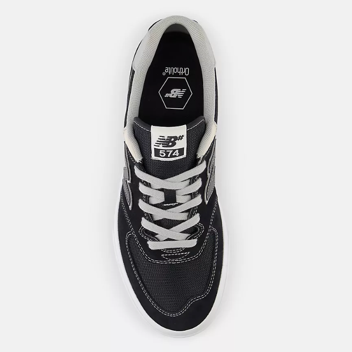 New Balance Numeric 574 Vulc (Black/Grey)