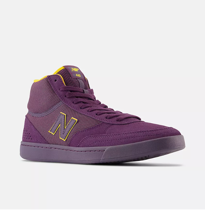 New Balance Numeric 440 High (Purple/Yellow)