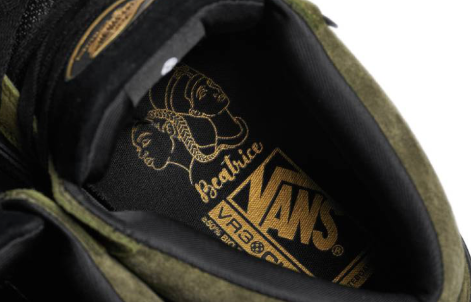 Vans Skate Zahba Mid Beatrice Domond (Dark Olive)