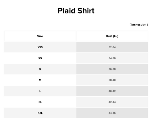 size guide